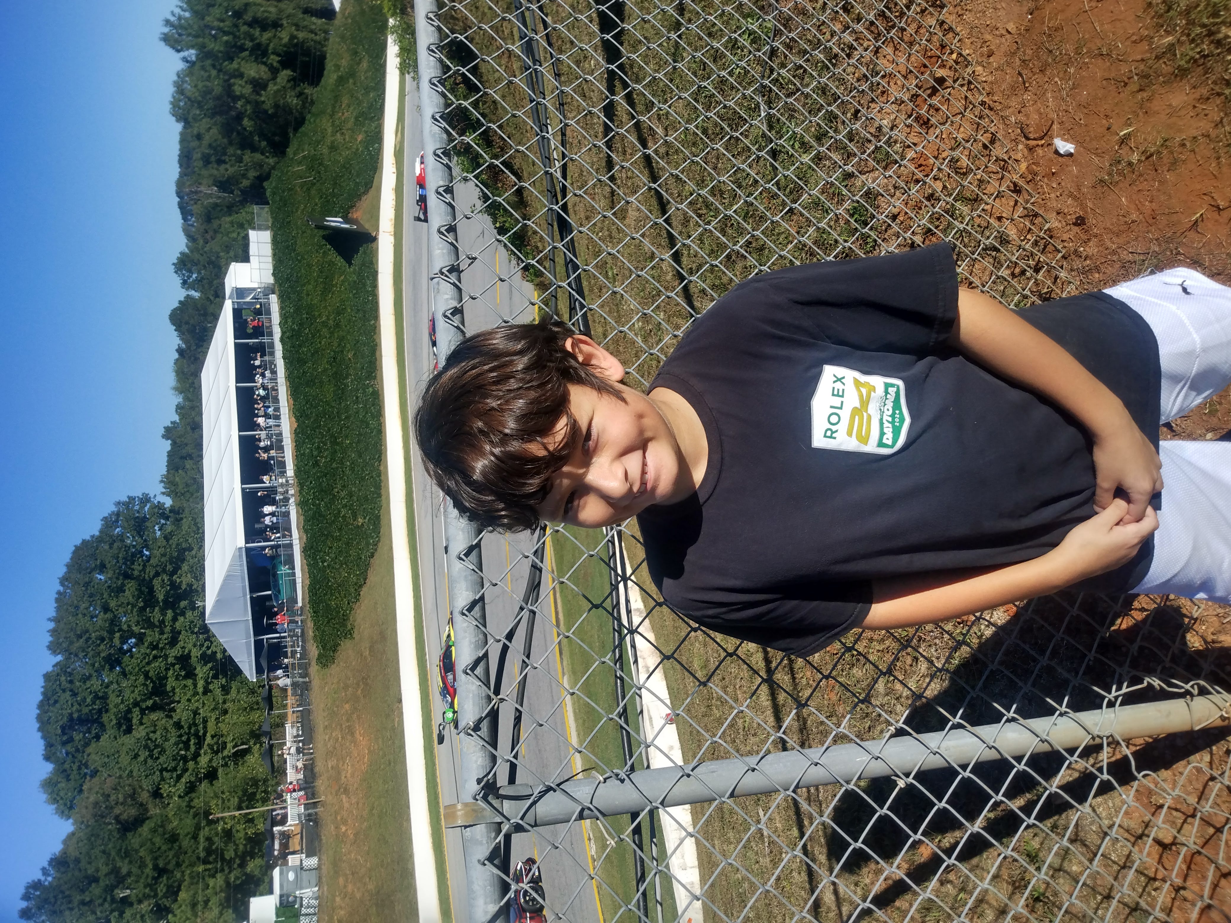 Max at Racetrack