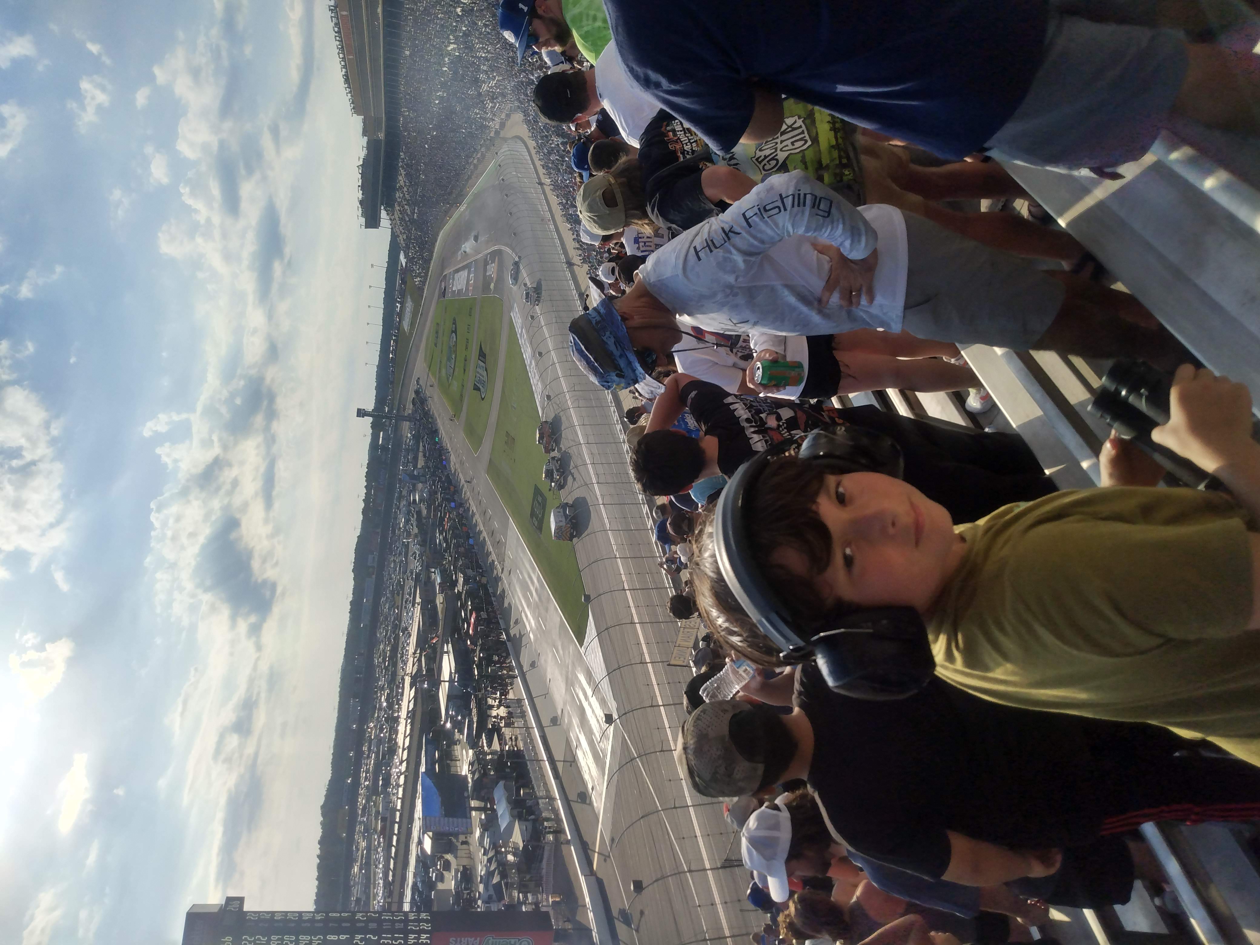 Max at Racing Track Event