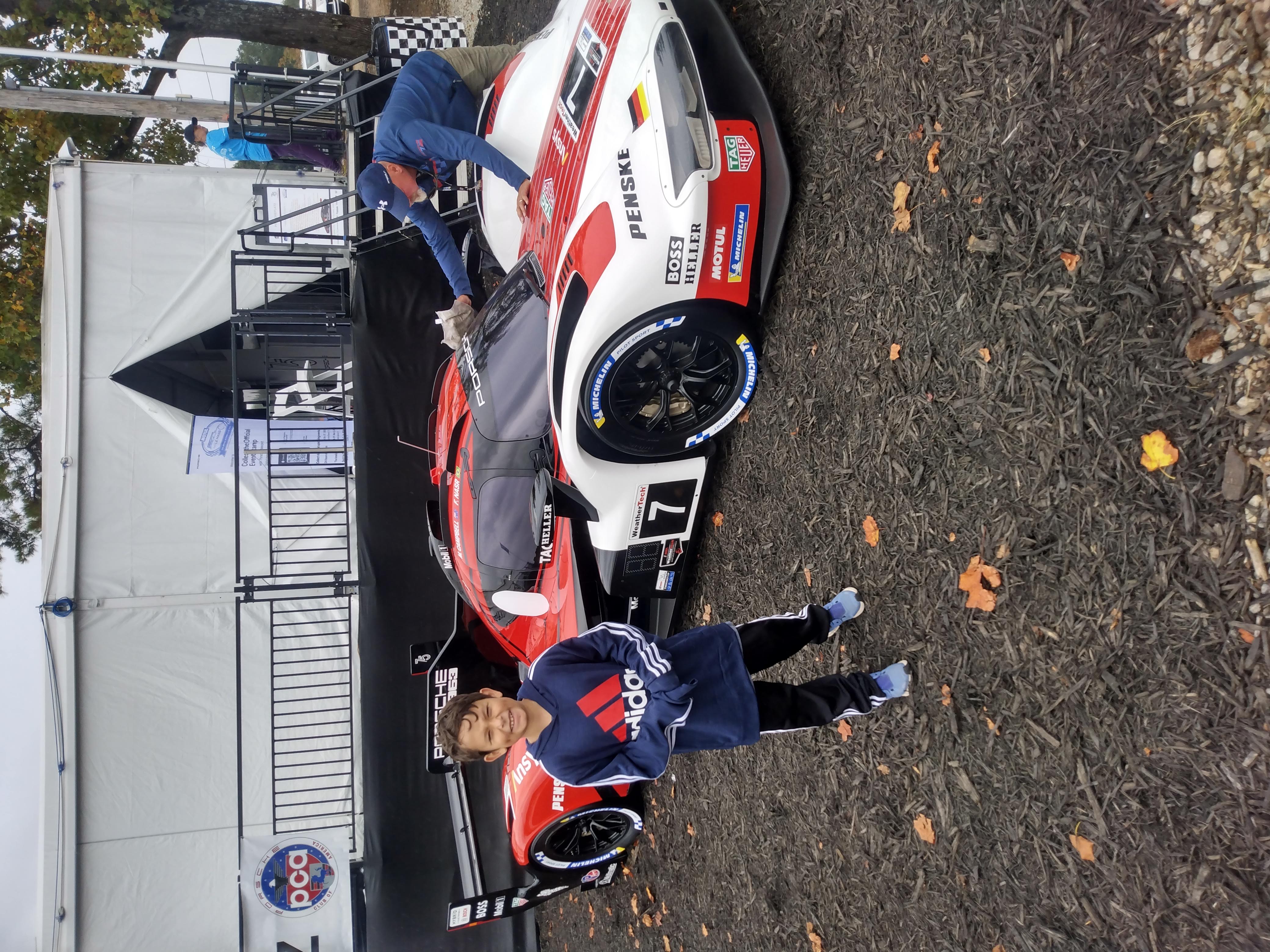 Max with Race Car 2023
